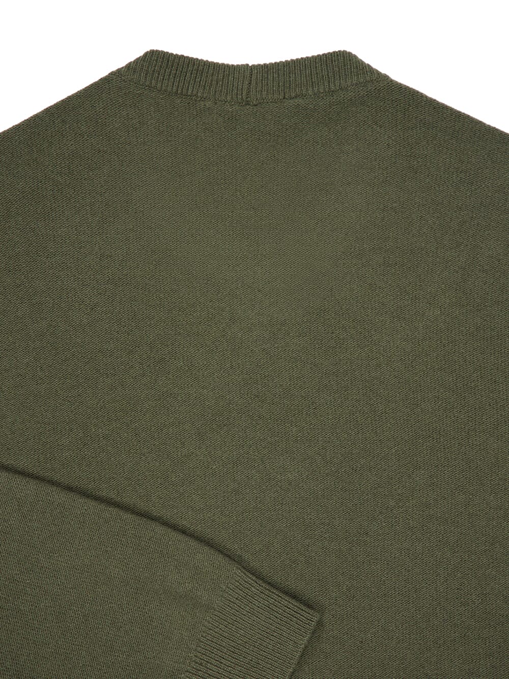 Green Wool Crew-Neck Jumper - Image 4