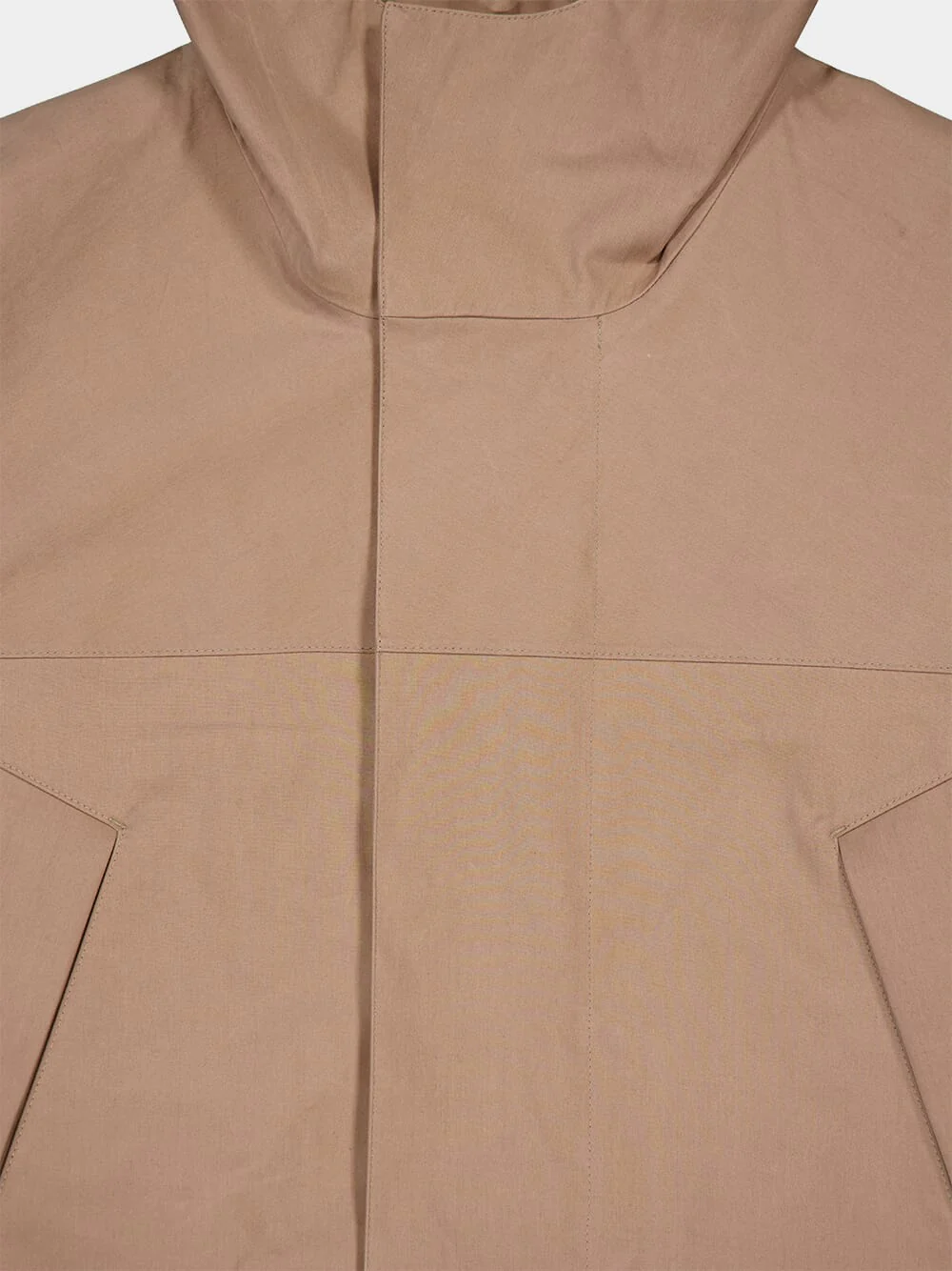 Latte Coffee Soft Technical Parka - Image 11