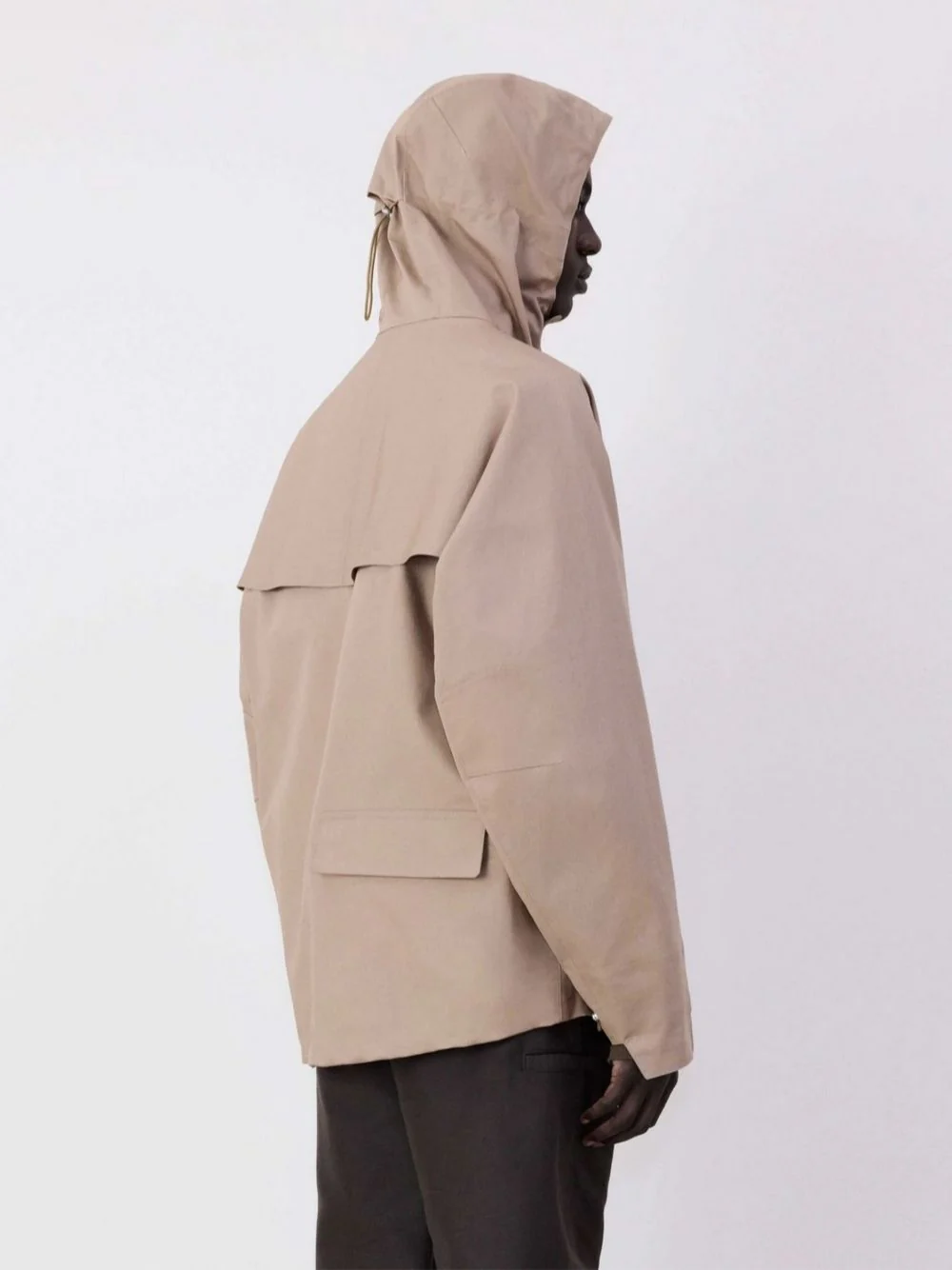 Latte Coffee Soft Technical Parka - Image 3