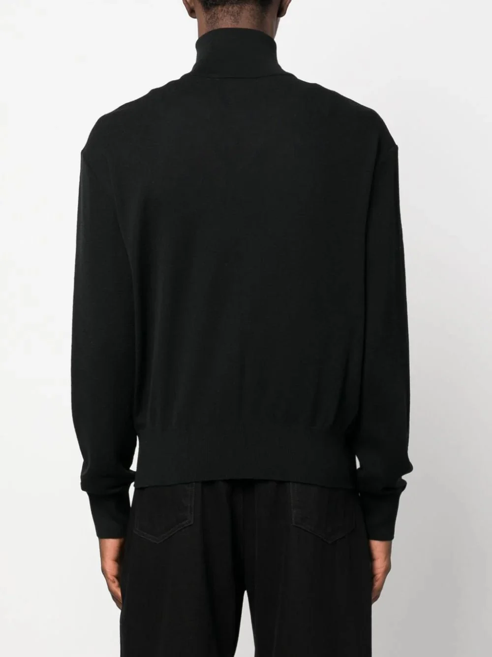 High-Neck Wool Cardigan - Image 2