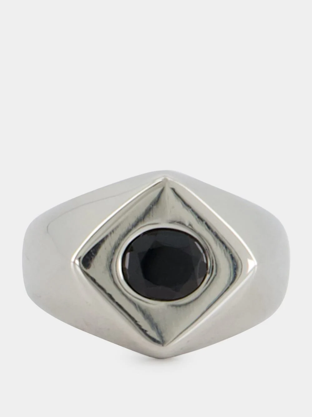 Large Troubadour Silver Ring