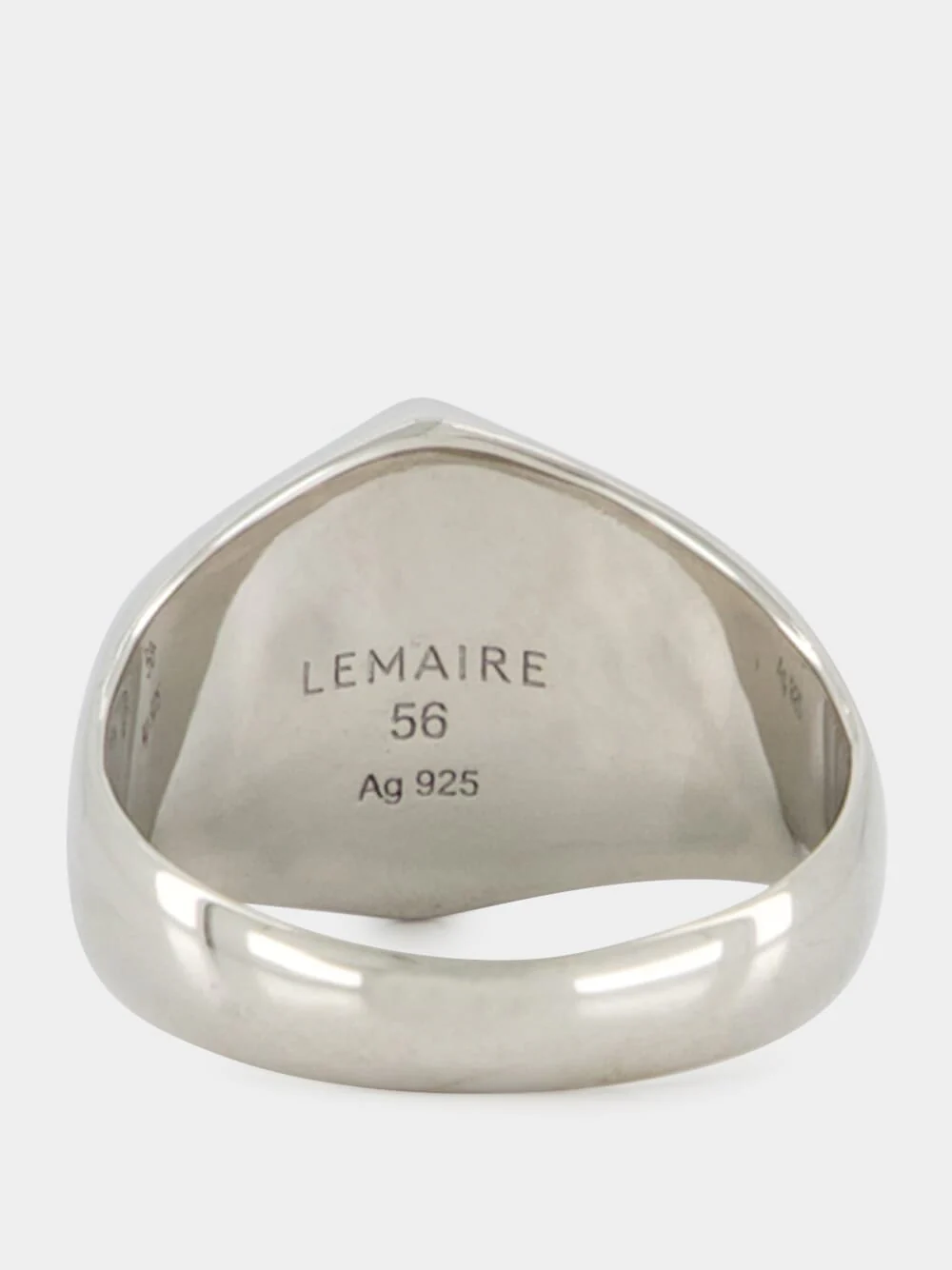 Large Troubadour Silver Ring - Image 2