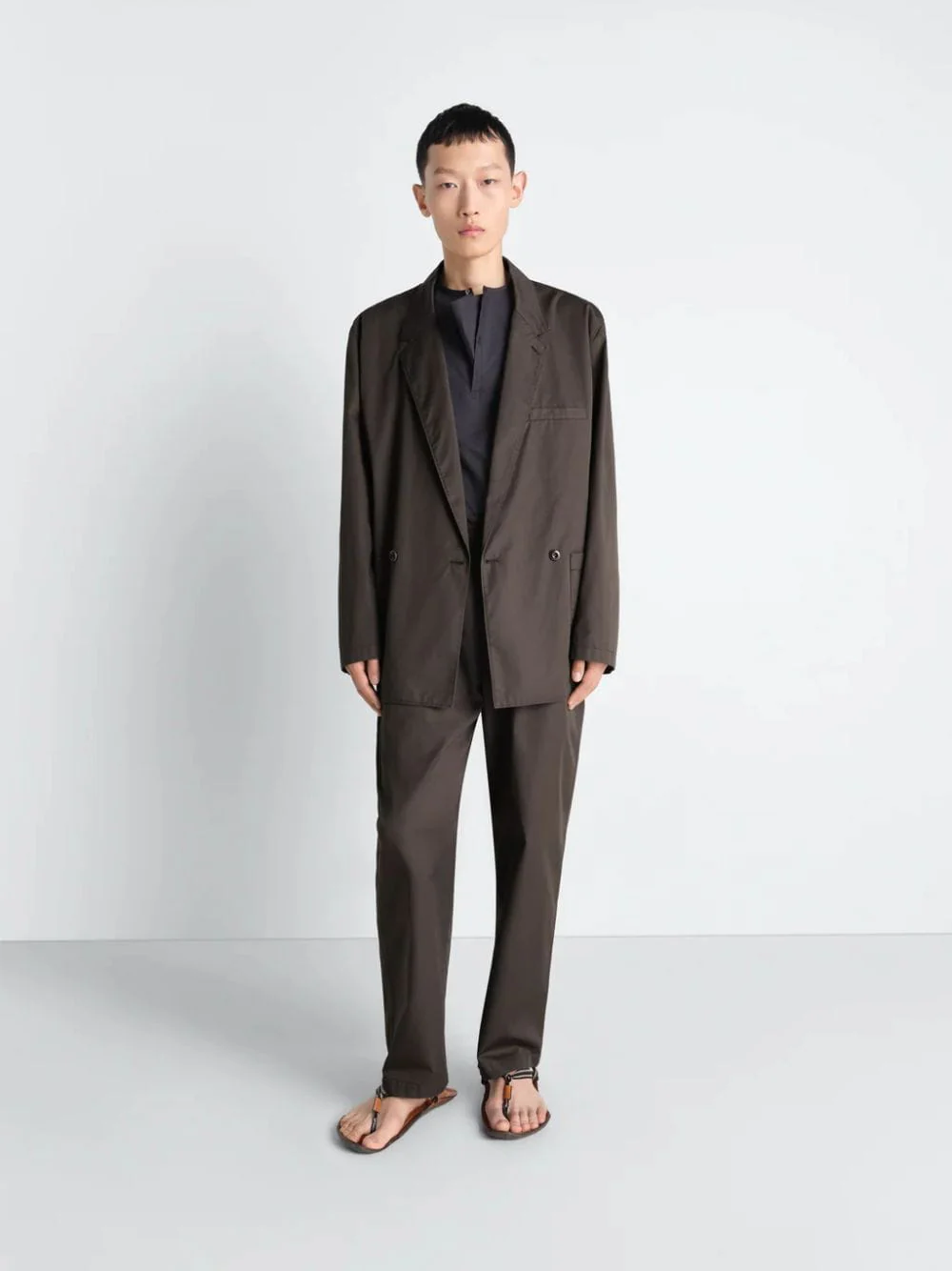 Ristretto Cotton Twill Workwear Jacket - Image 2