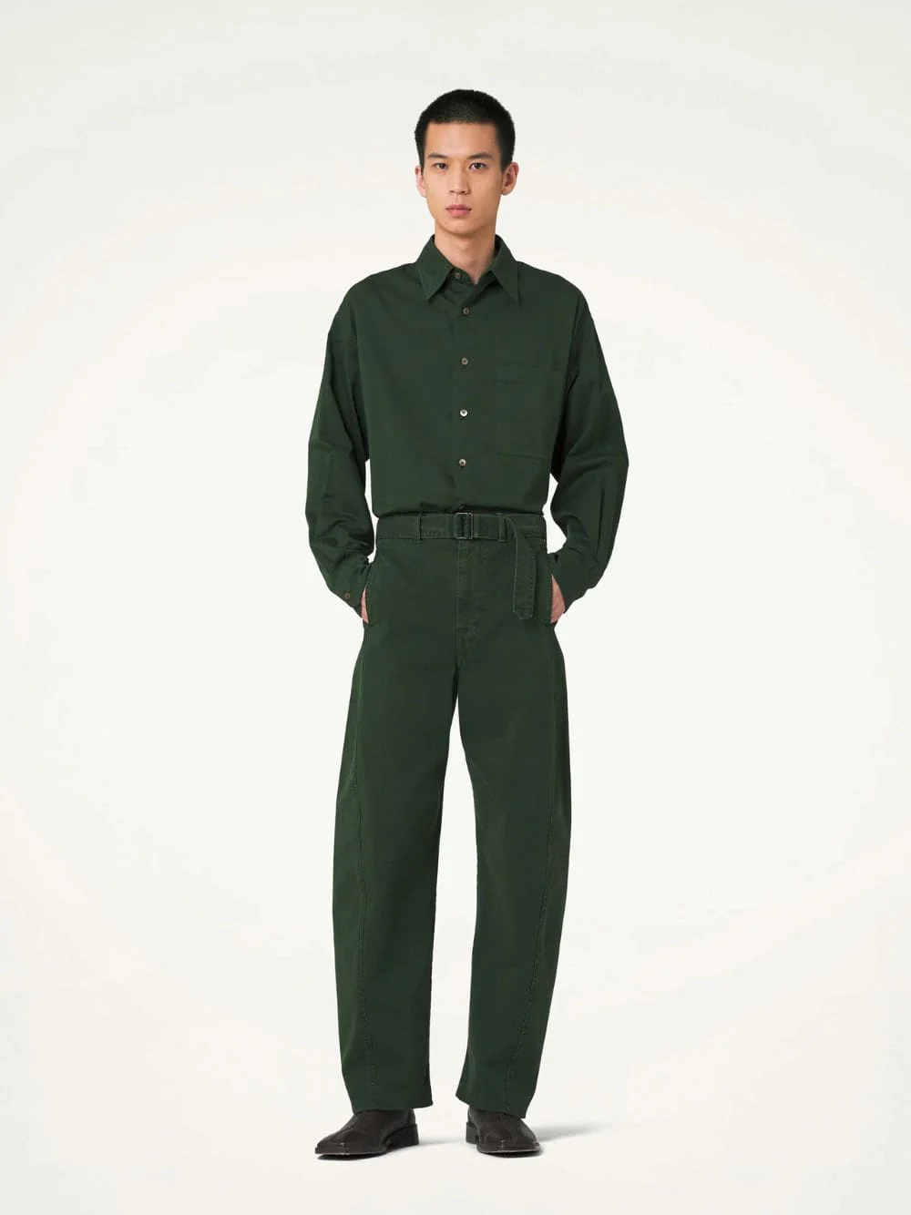 Twisted Belted Pants