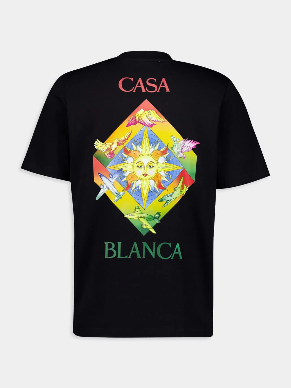 Les Elements-Print Cotton T-shirt - Image 3