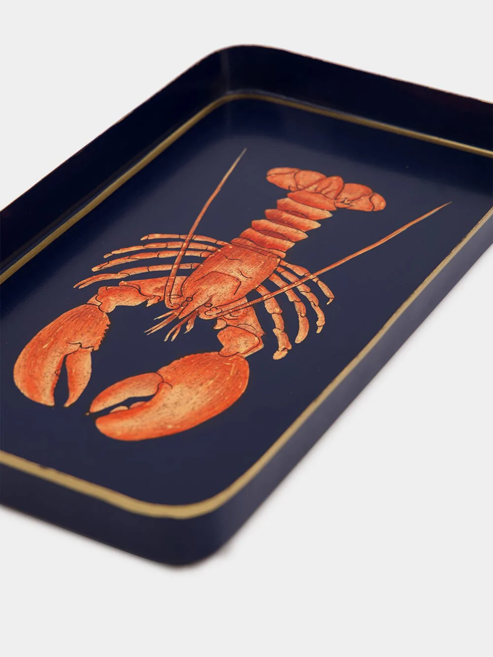 Iron Handpainted Lobster Tray - Image 3