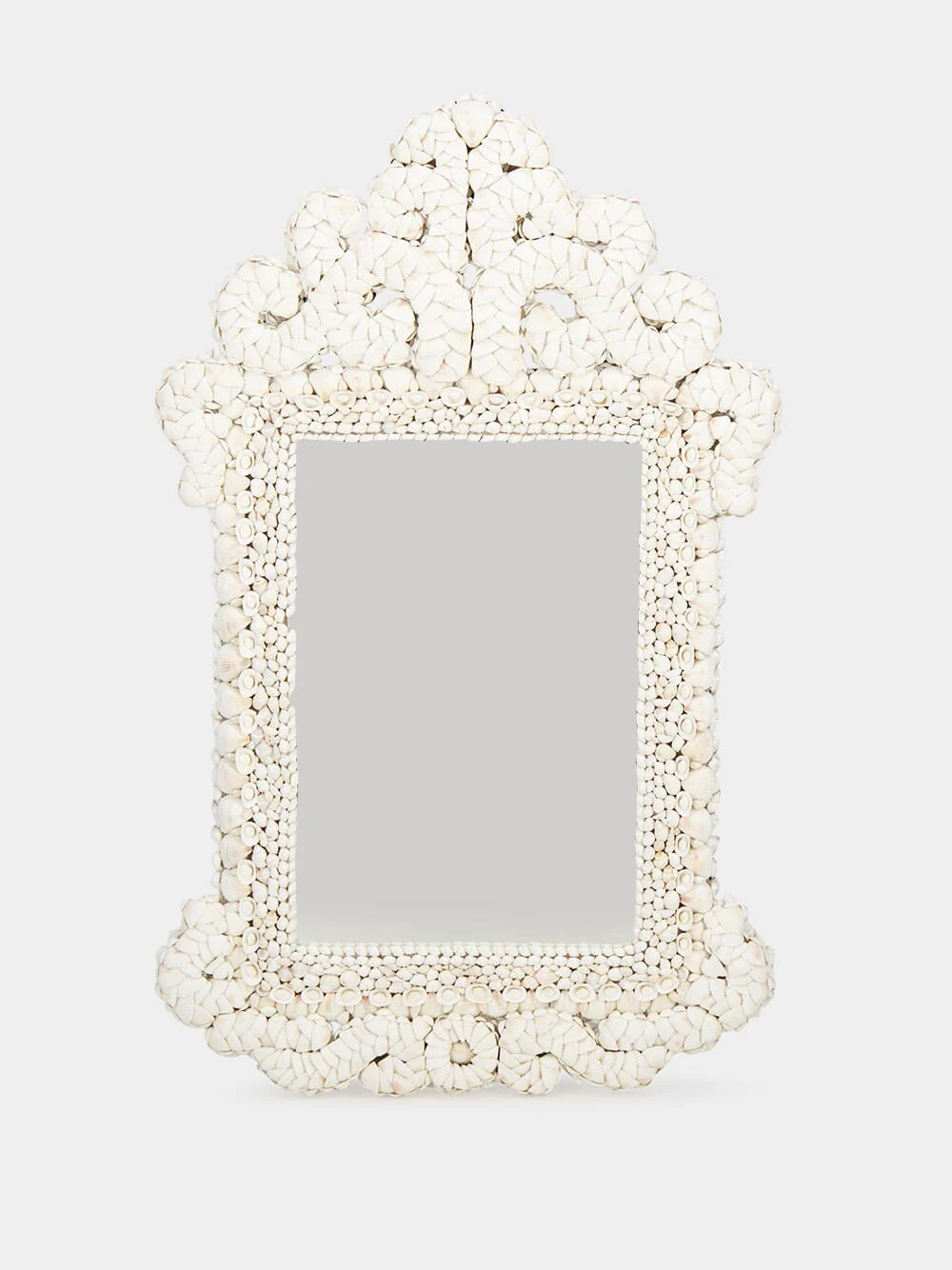Ornate Handmade Shell Mirror