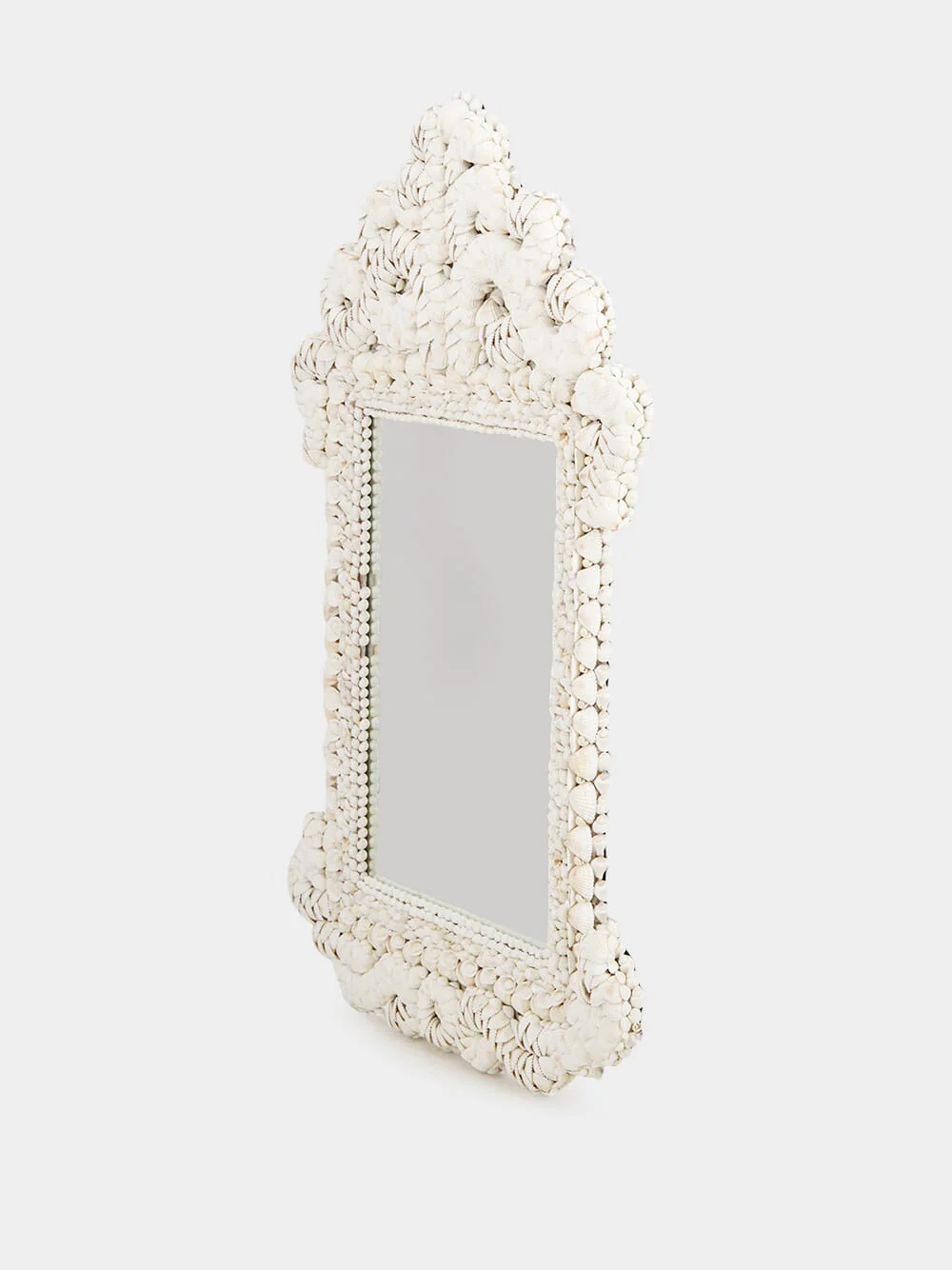 Ornate Handmade Shell Mirror - Image 2