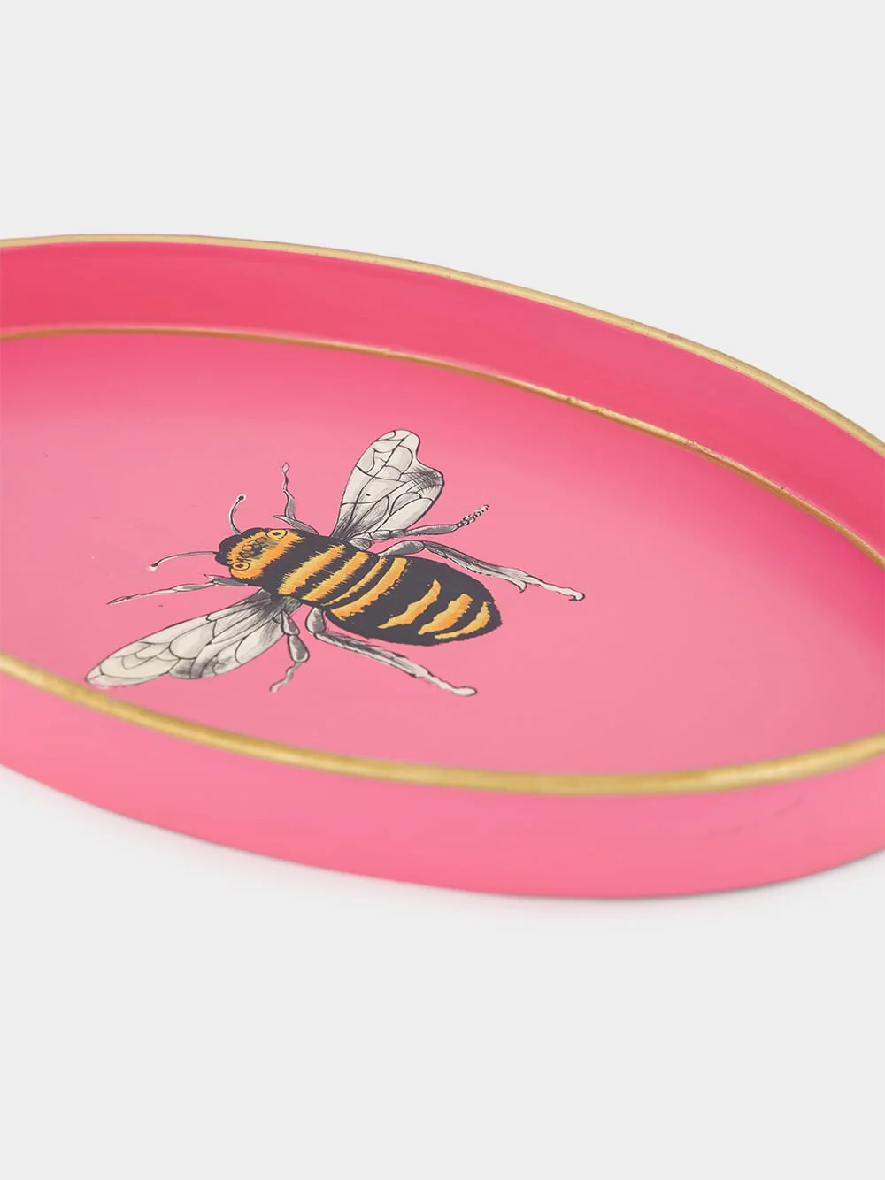 Bee Handpainted Iron Tray - Image 3