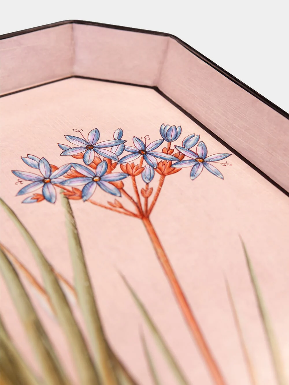 Fauna Iron Tray Flowers 43cm - Image 3