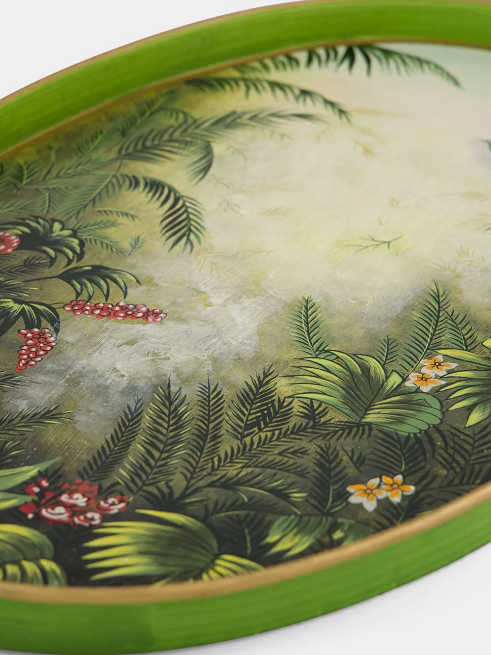 Handpainted Jungle Iron Tray - Image 3