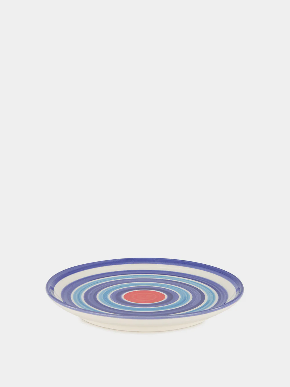 Hand painted Circles Dessert Plate - Image 2