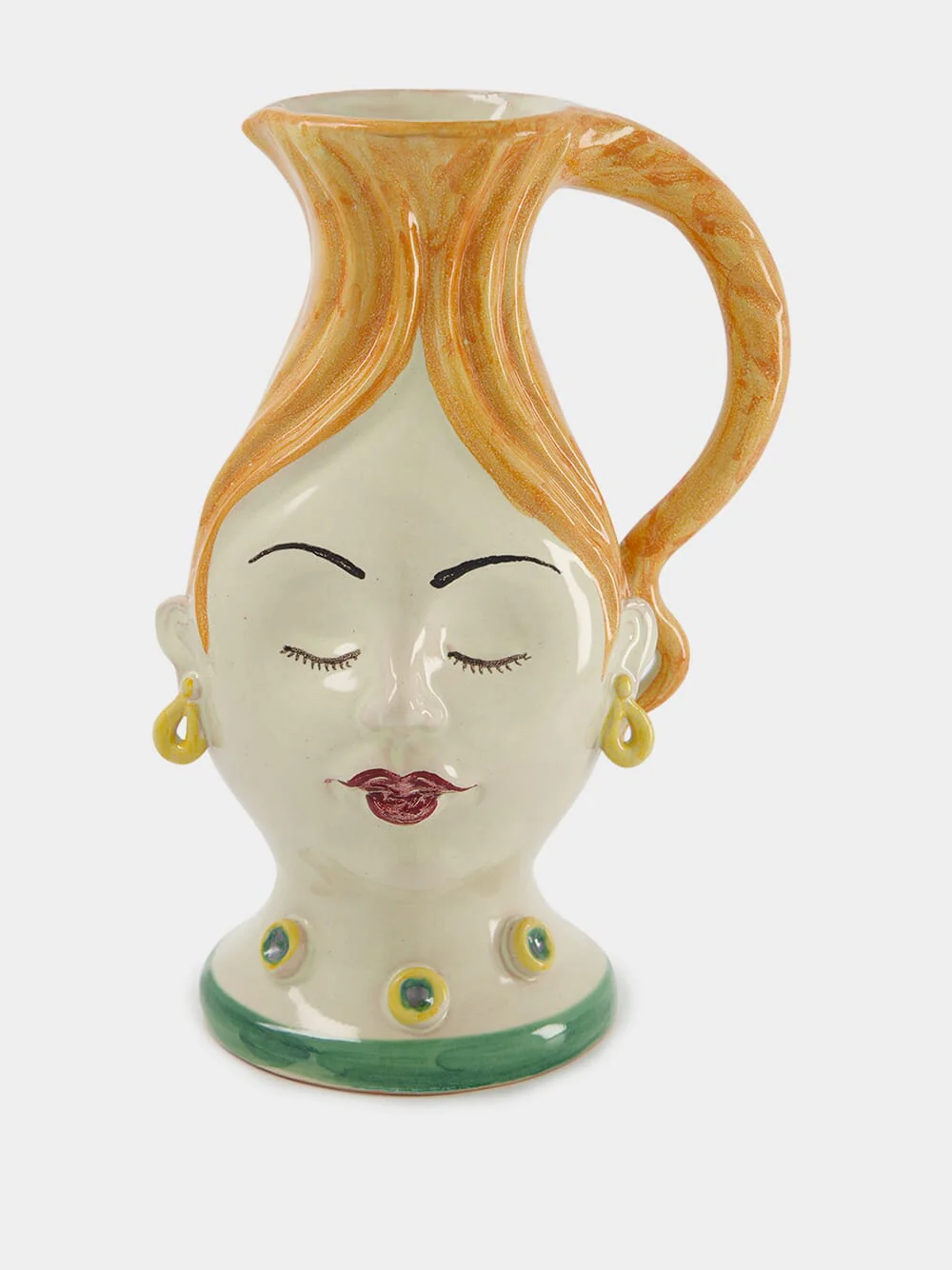 Handpainted Ceramic Jug