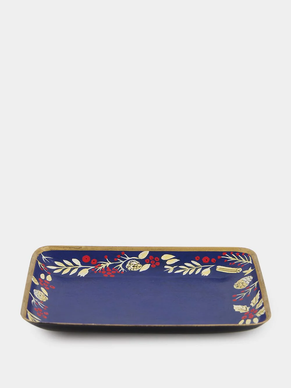 Handpainted Christmas Iron Tray - Image 2