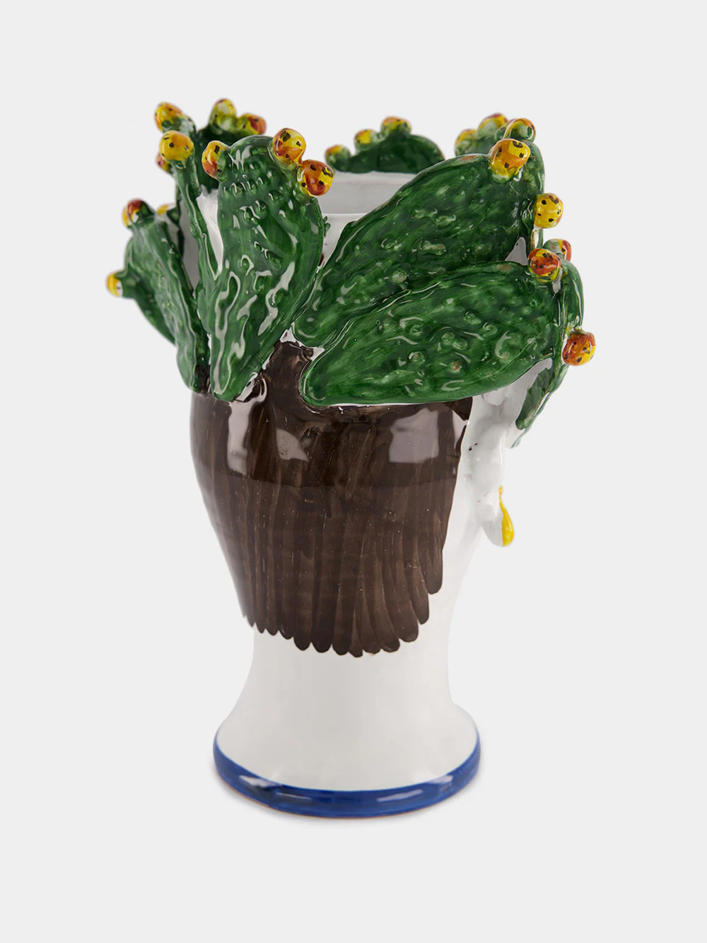 Handpainted Women Sculpture Vase - Image 3