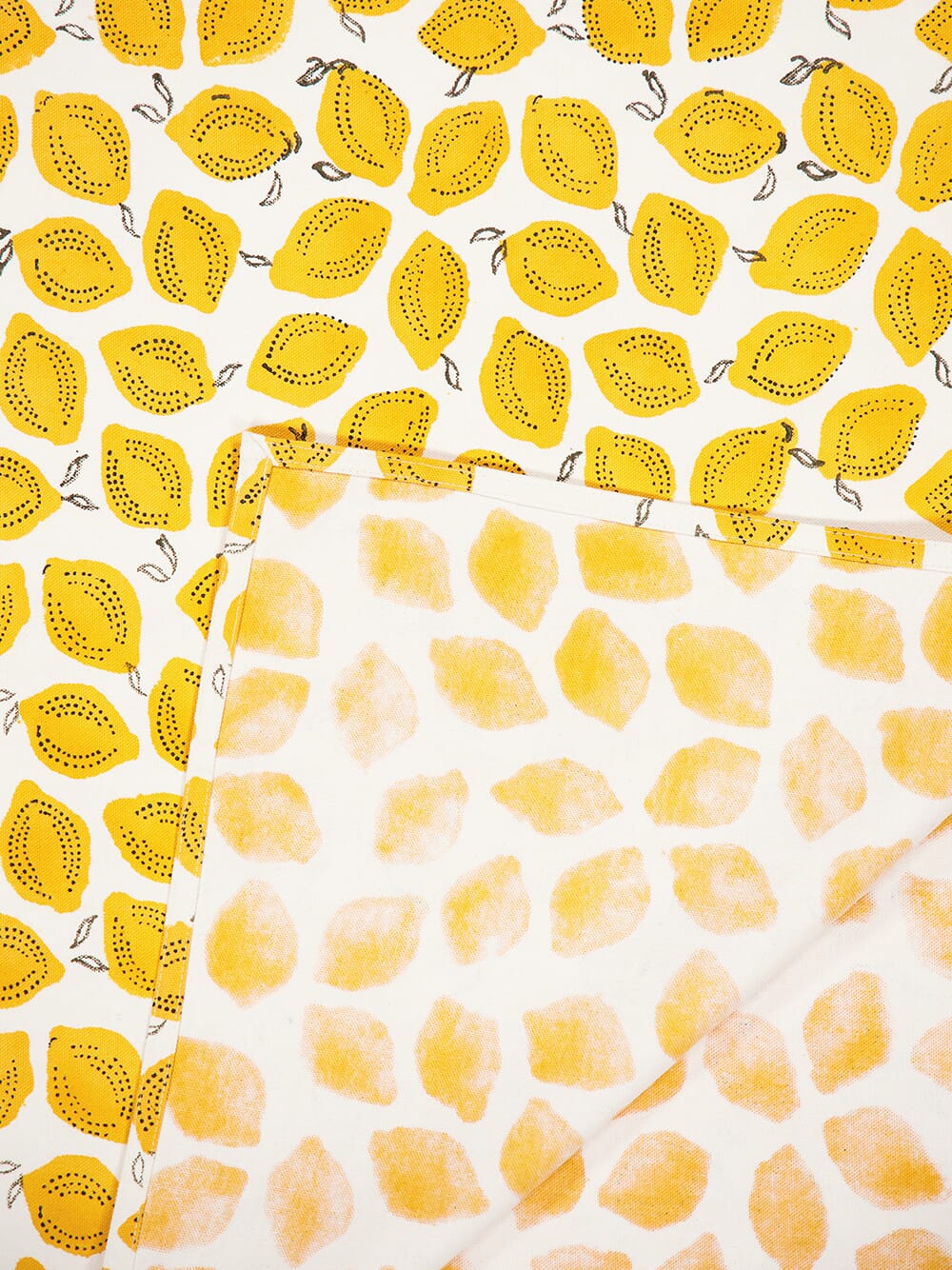 Citrus Print Cotton Tablecloth - Image 3
