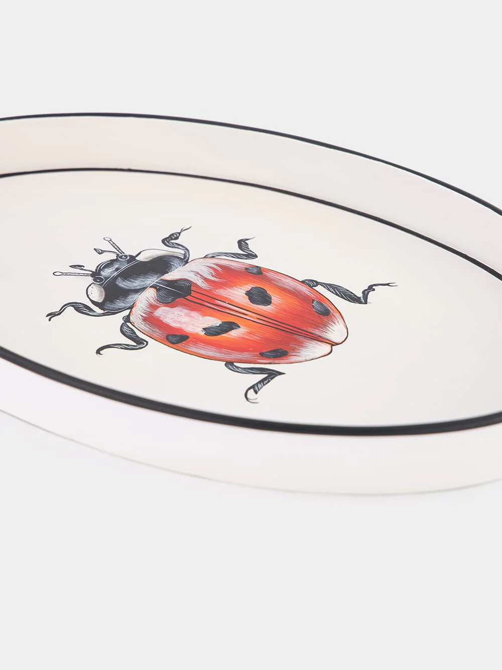 Handpainted Ladybug Tray - Image 3