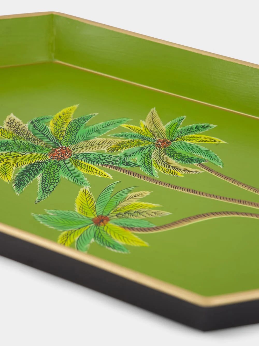 Handpainted Palm Trees Tray - Image 3