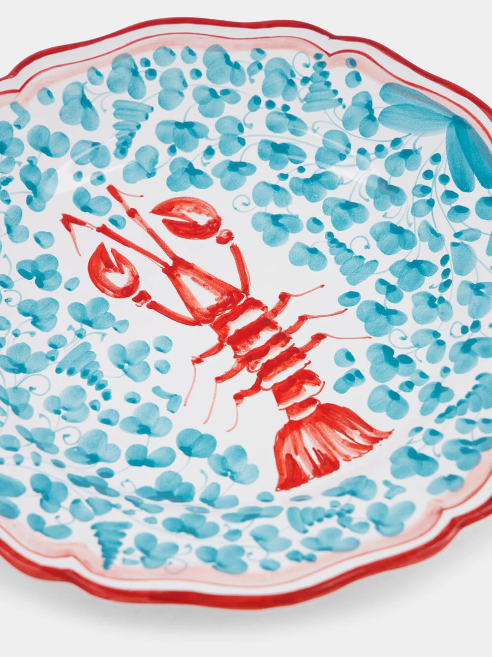 La Menagerie D'ete Lobster Dinner Plate - Image 4