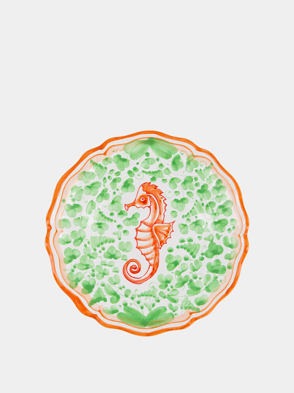 La Menagerie D'ete Seahorse Dessert Plate