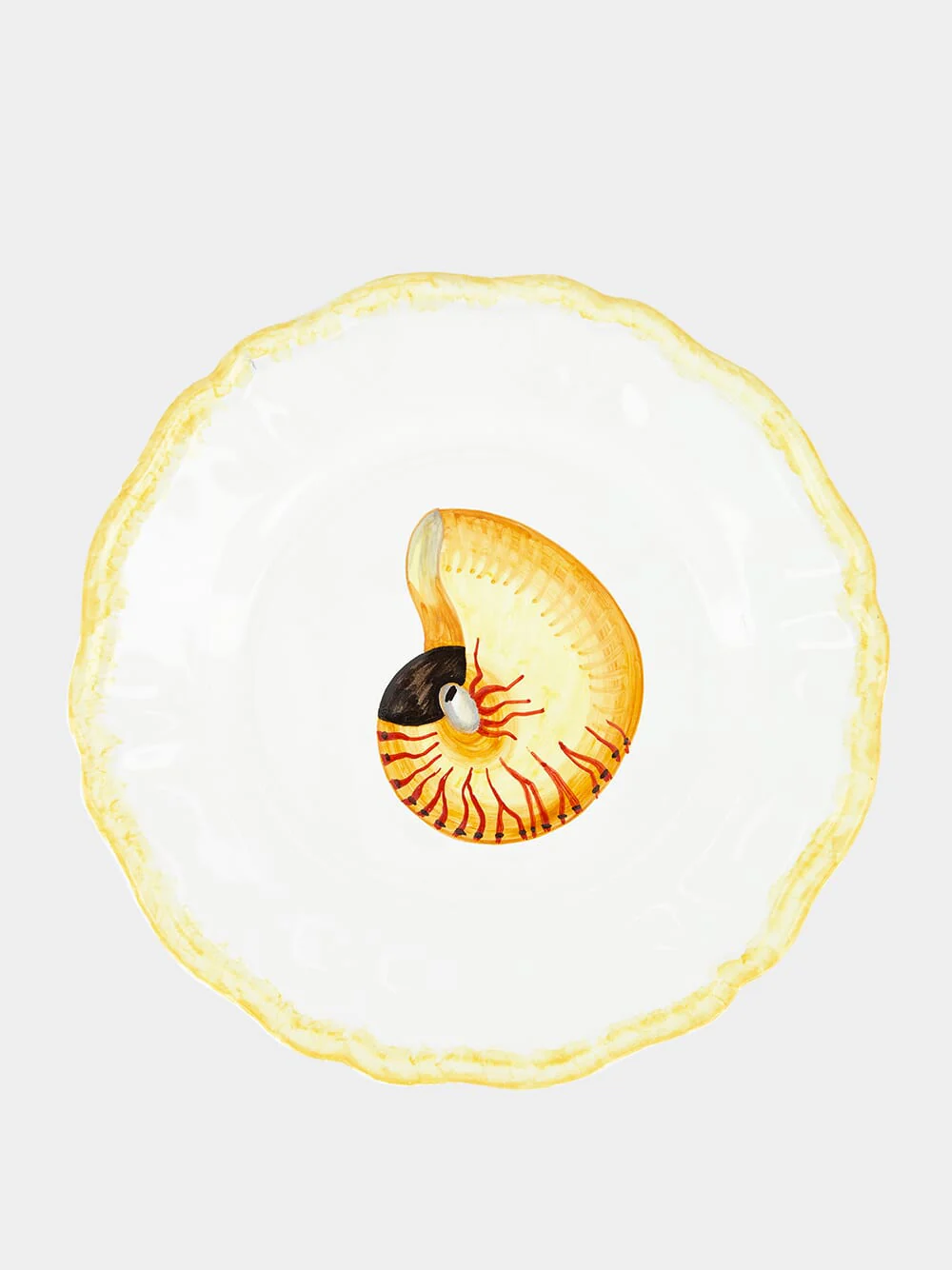 La Menagerie D'ete Shell Dinner Plate