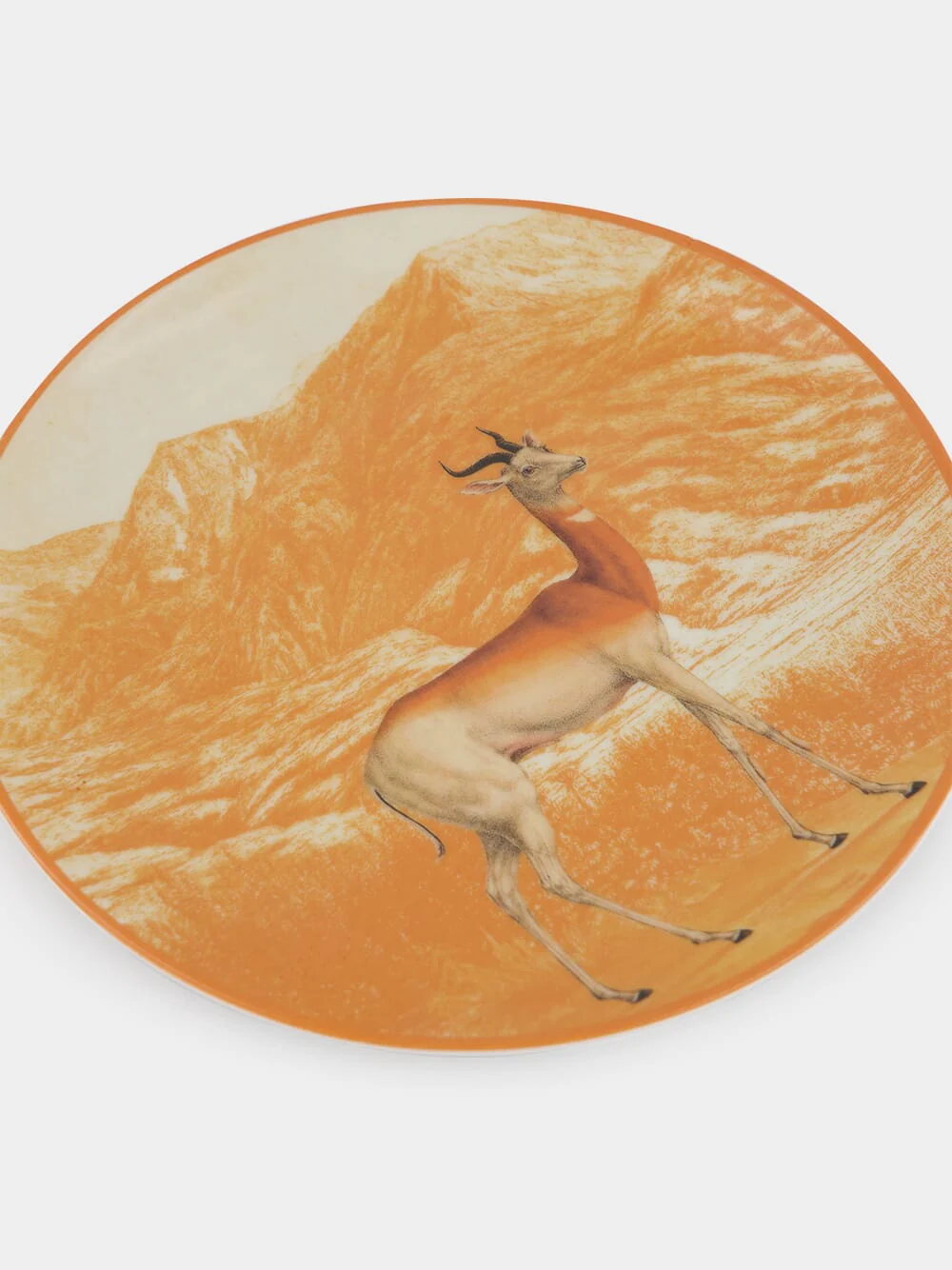 La Menagerie Ottomane Gazelle Dessert Plate - Image 4