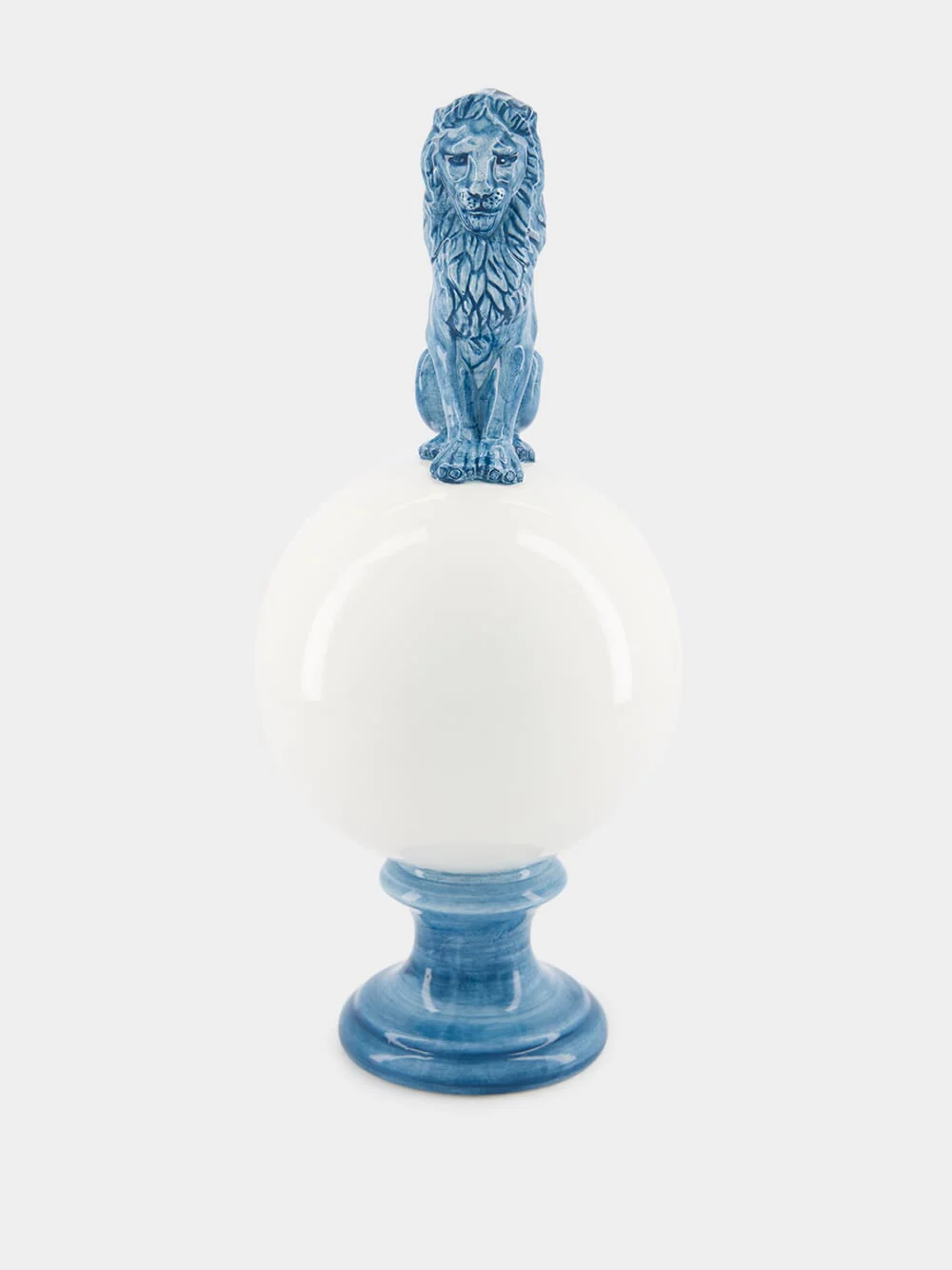 Lion Globe Decor