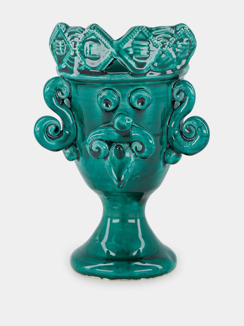 Ornate Emerald Men Cup
