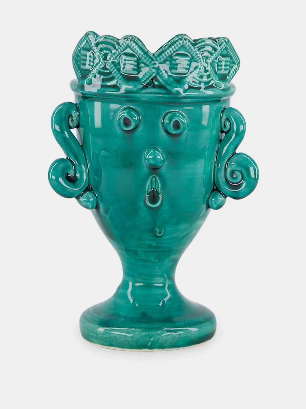 Ornate Emerald Women Cup