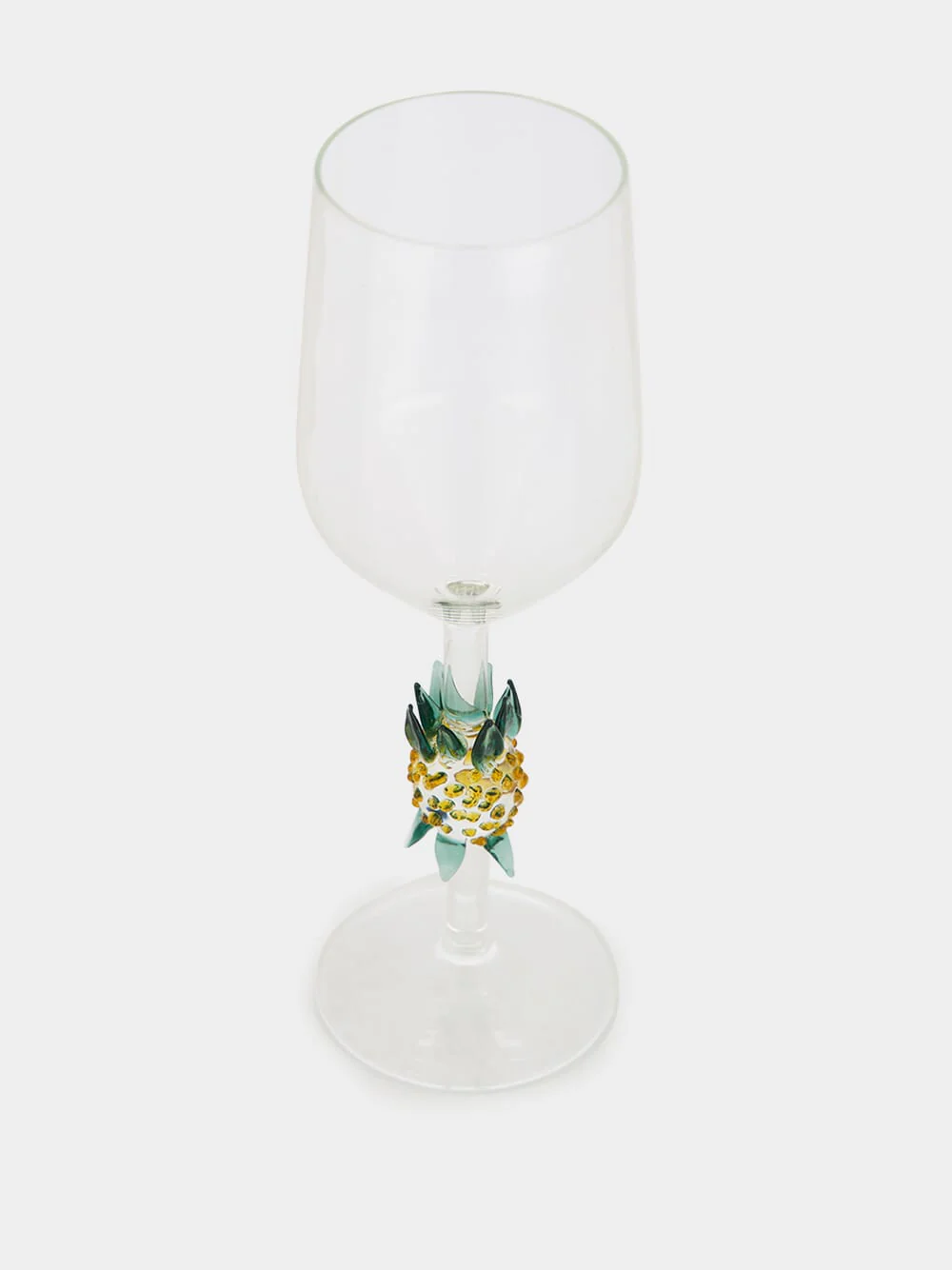 Pineapple Motif Wine Glass - Image 3