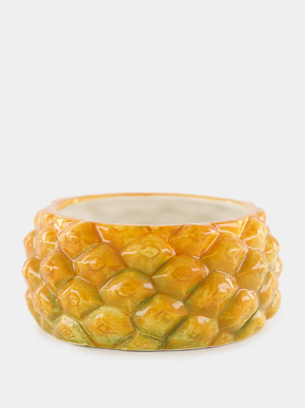 Set of 2 Pineapple Ceramic Side Plates - Image 3