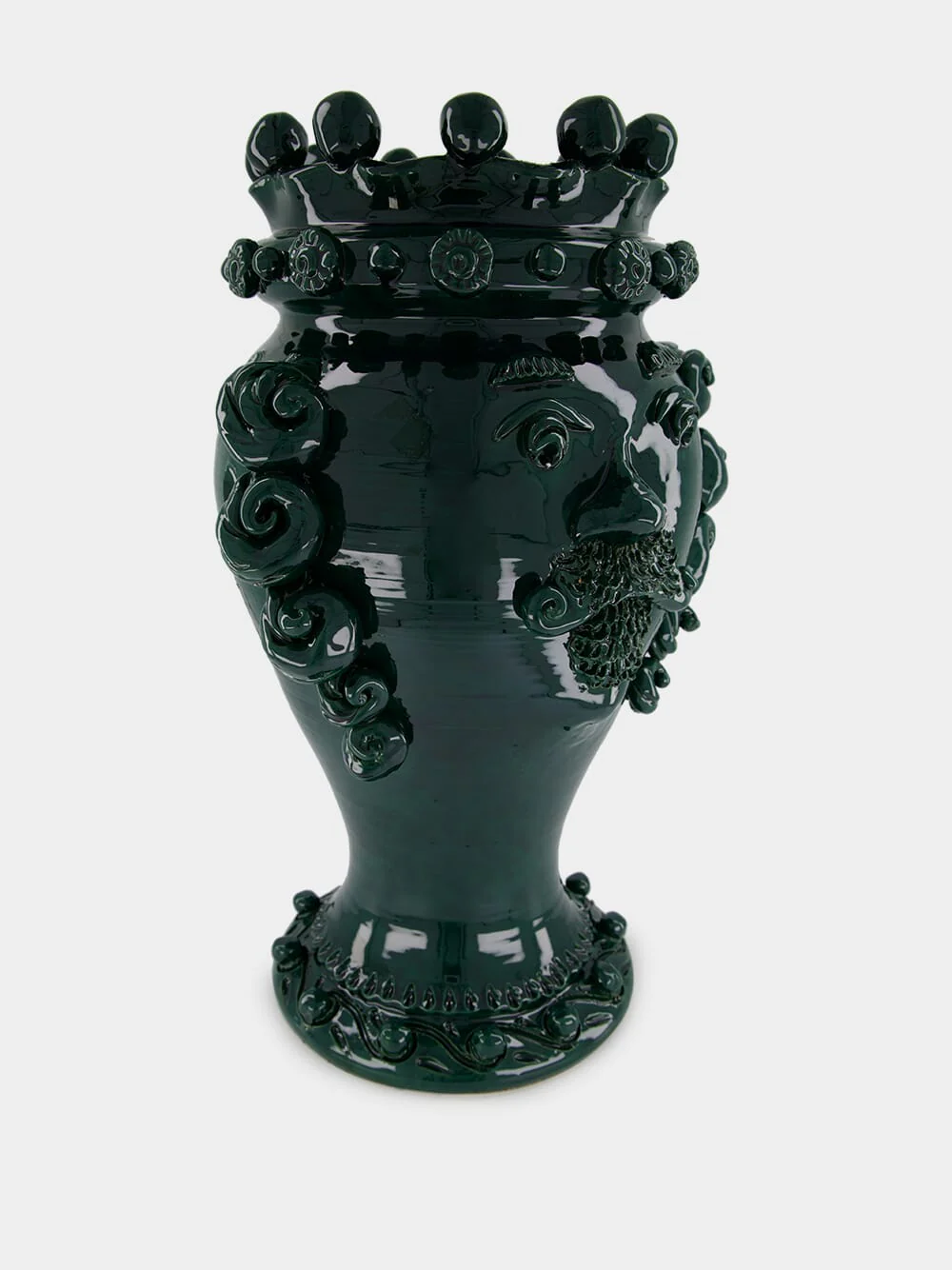 Sicilian Ceramic Head - Image 2