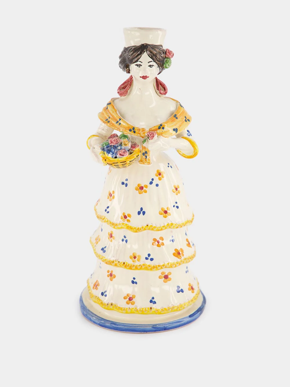 Sicilian Lady Candleholder