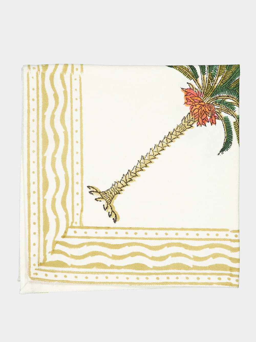 Tropical Palm Cotton Napkin - Image 3