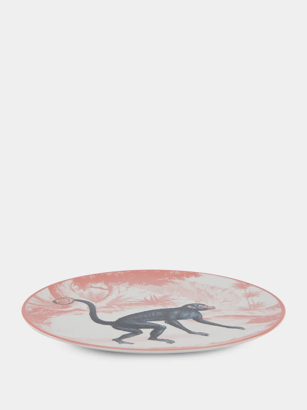 La Menagerie Ottomane Monkey Dinner plate - Image 2