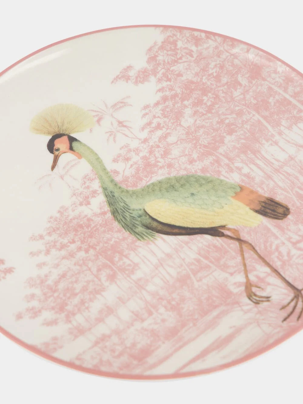 La Menagerie Ottomane Peacock Dinner Plate - Image 4