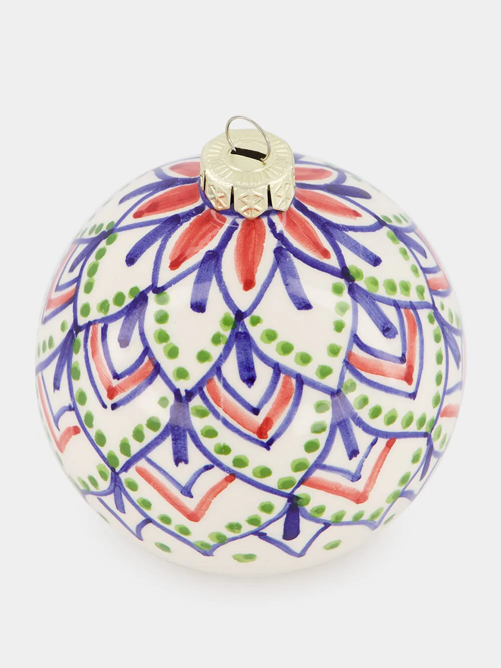 Handpainted 8cm Christmas Ball - Image 2