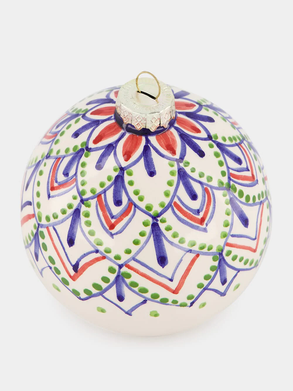 Handpainted 10cm Christmas Ball - Image 2