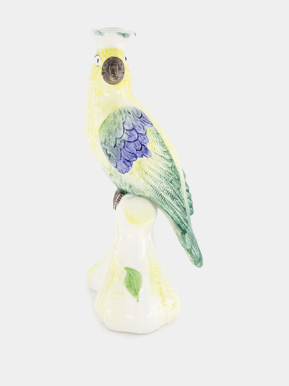 Parrot Ceramic Candle Holder