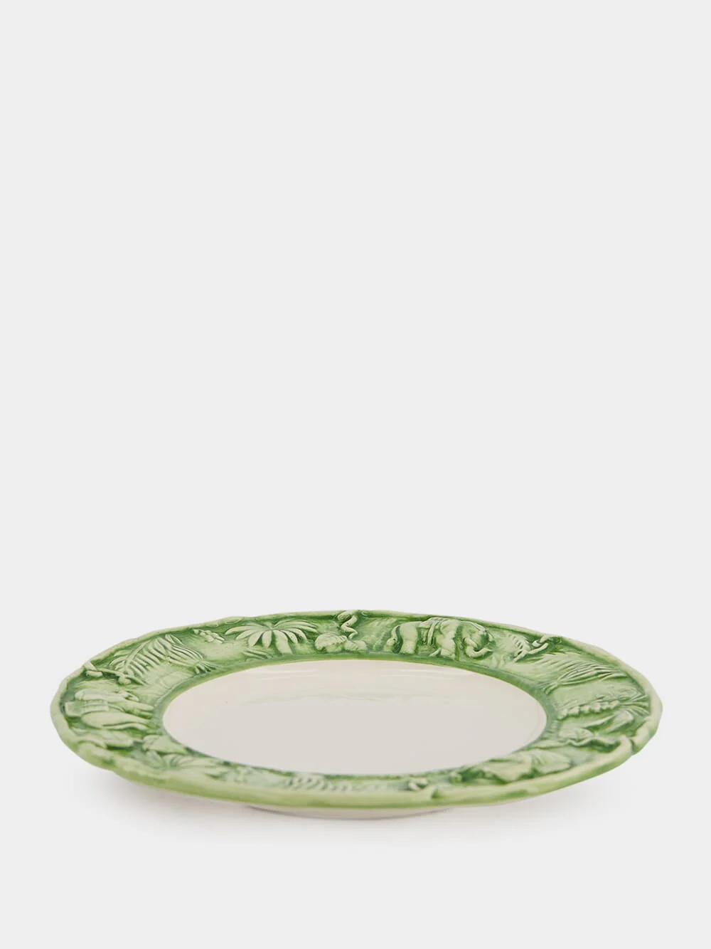 Handpainted Jungle Dinner Plate - Image 2