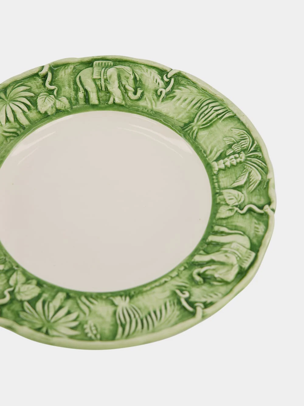 Handpainted Jungle Dinner Plate - Image 4