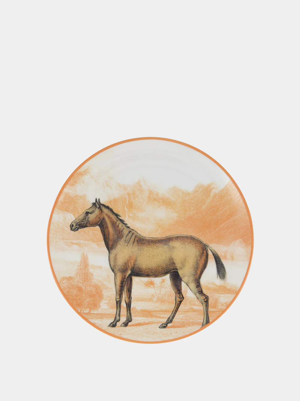 La Menagerie Ottoman Horse Dessert Plate
