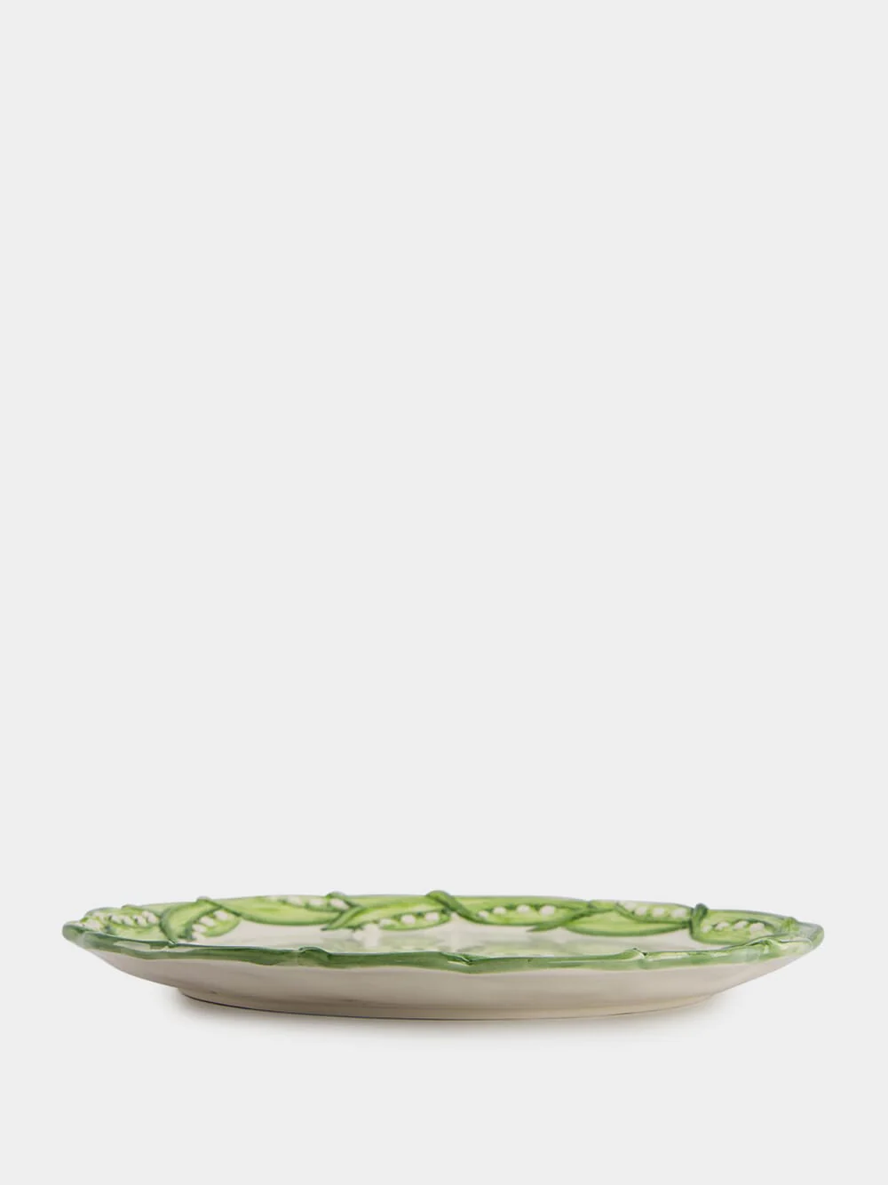 Lily Valley Ceramic Charger Plate - Image 3