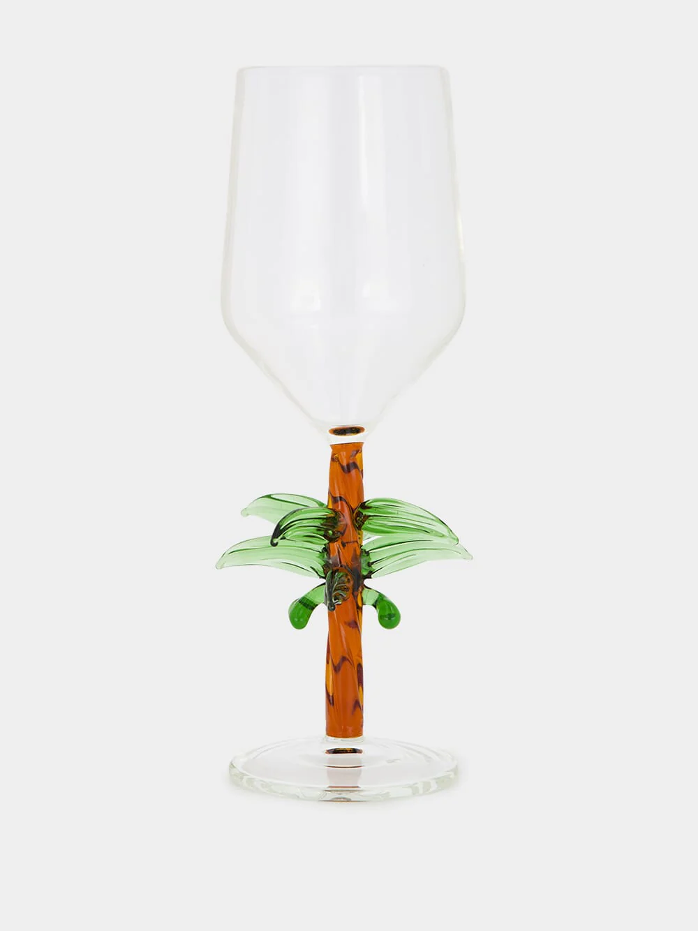 Palm Tree Shaped Glass