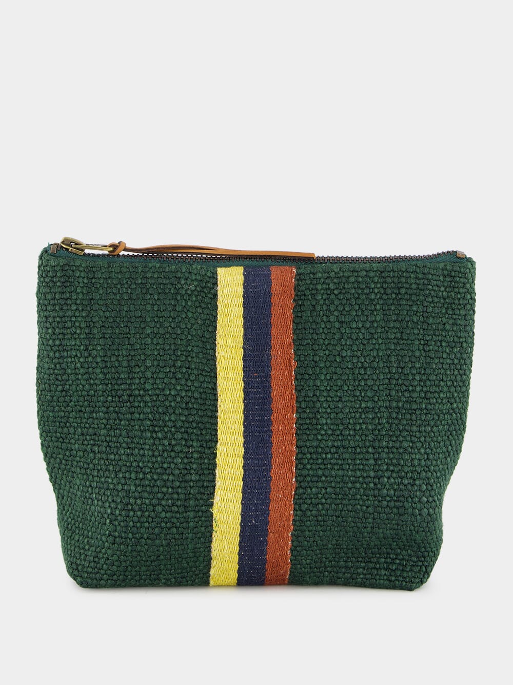 Hunter Green Jasper Pouch