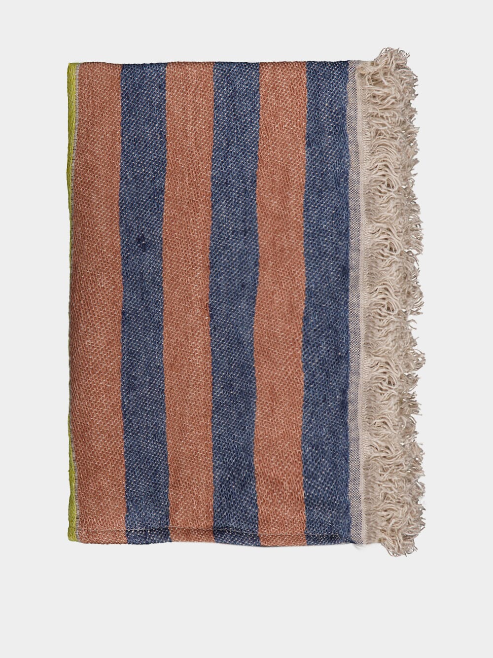 The Belgian Red Earth Stripes Guest Towel - Image 2