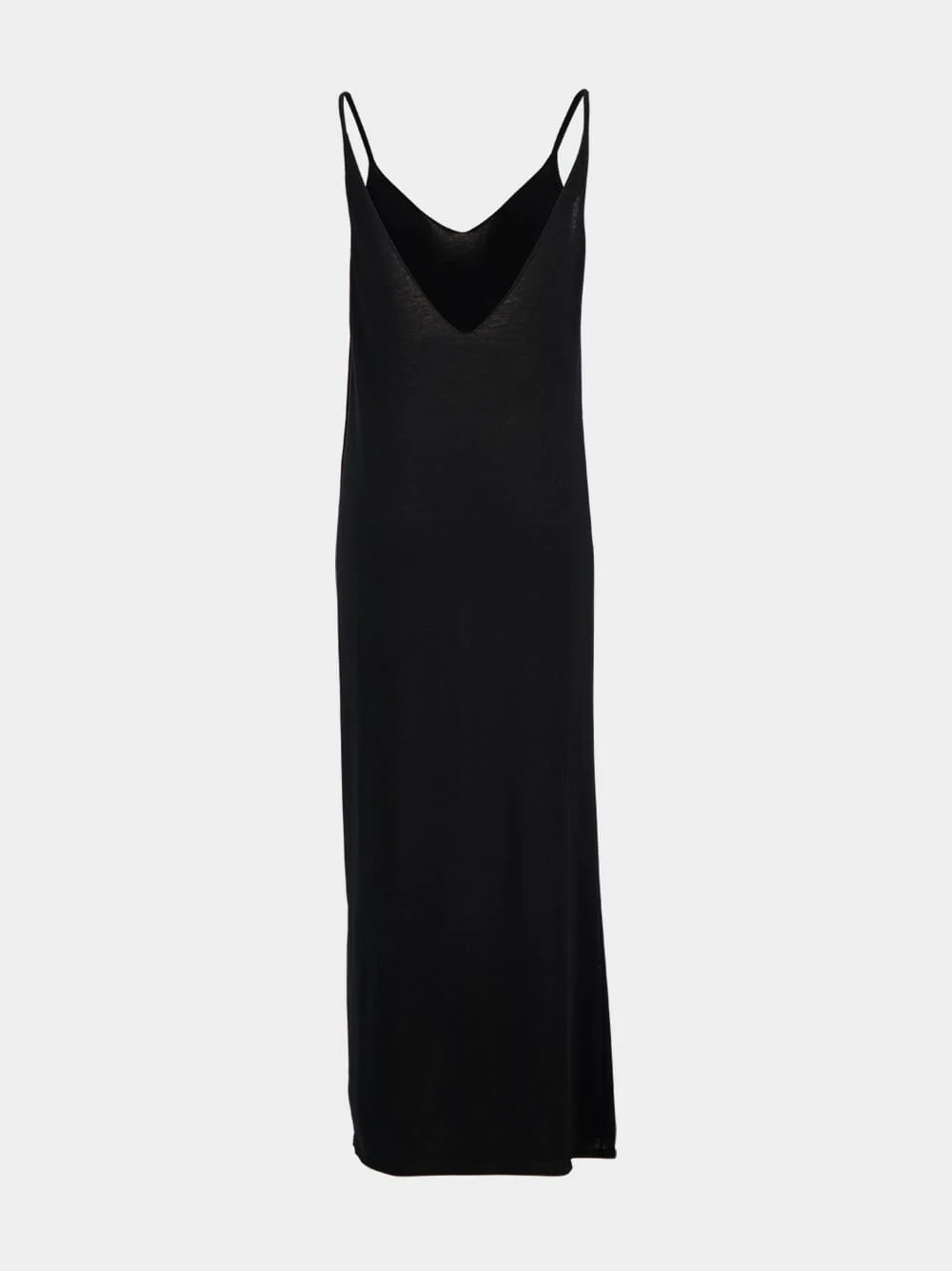 Black Albina Cashmere Maxi Dress - Image 2