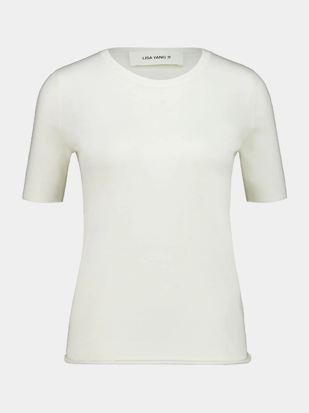 Cream Ari Cashmere T-Shirt