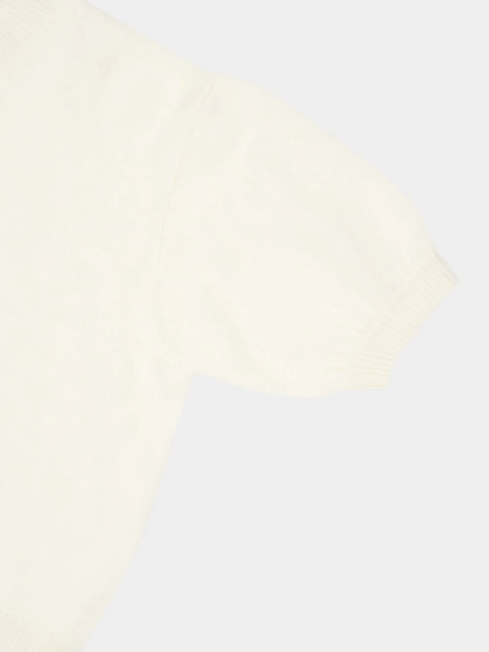 Cream Juniper Brushed Cashmere Sweater - Image 5
