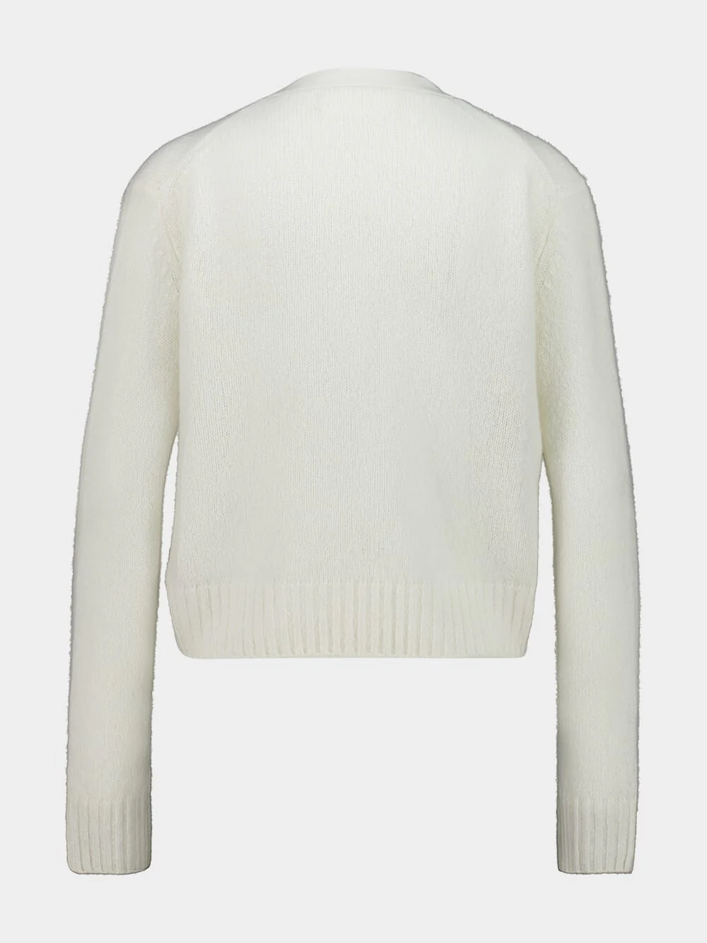 Cream Marionette Silk Cashmere Cardigan - Image 2